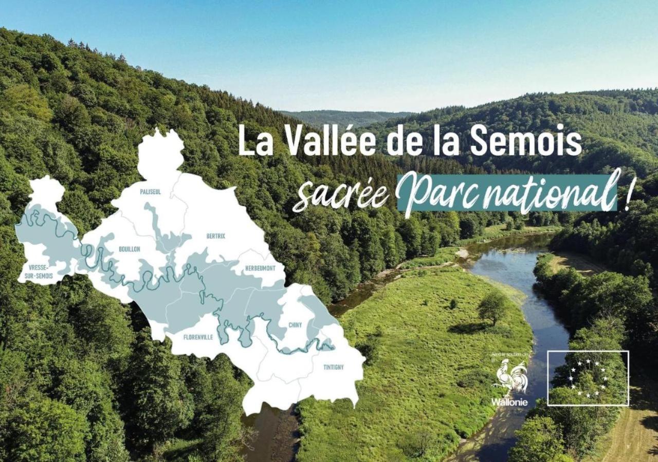 Le Sentier Des Lavandes Vresse-sur-Semois Exteriör bild